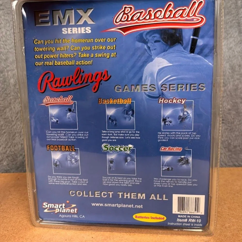 Rawlings‎ EMX Series Baseball Handheld Electronic Game Blue Smart Planet RW-10